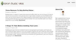 Desktop Screenshot of karonrusticvillas.com